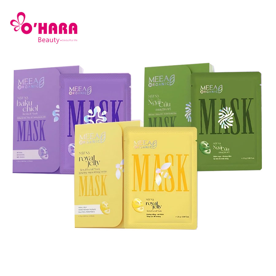 Mặt Nạ Thạch Collagen Meea Organic – Dưỡng Da, Cấp Ẩm, Chống Lão Hóa Da Hiệu Quả