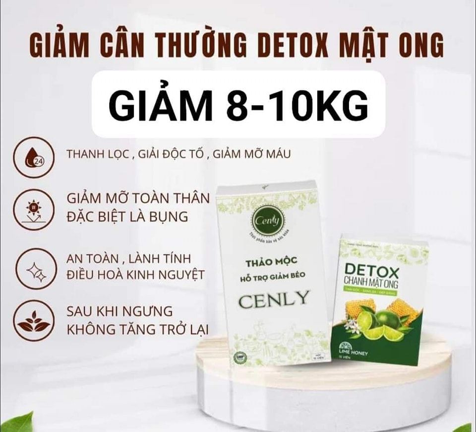 Giảm cân Cenly chính hãng 