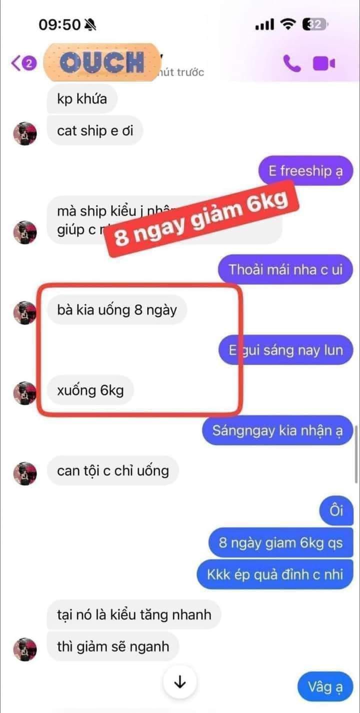 Khách hàng tin dùng giảm cân vip x2 Tiến Hạnh hiệu quả