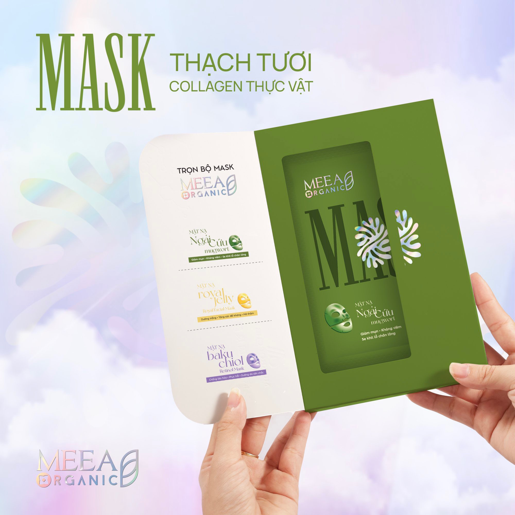 Mặt Nạ Thạch Tươi Соllаɡеп Xanh