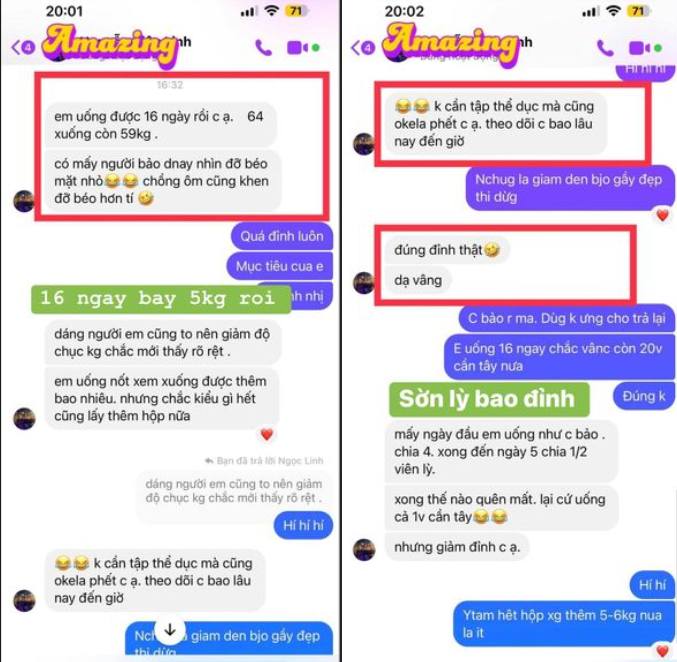 Nhiều khách hàng sử dụng giảm cân Tiến Hạnh thành công