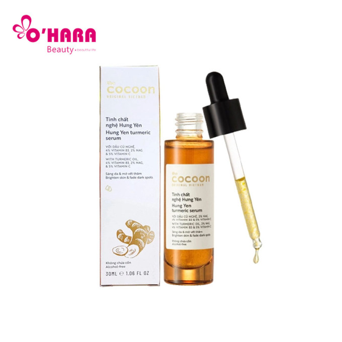 Tinh Chất Nghệ Hưng Yên Cocoon – Hỗ trợ sáng da | mờ thâm hiệu quả