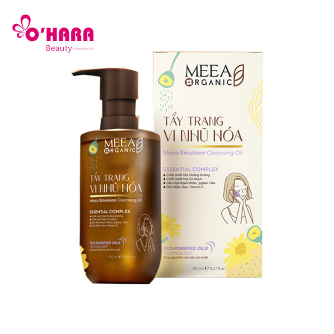 Dầu Tẩy Trang Vi Nhũ Hóa Meea – Oil Tinh Khiết