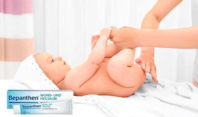 Thành phần tá dược kem hăm Bepanthen