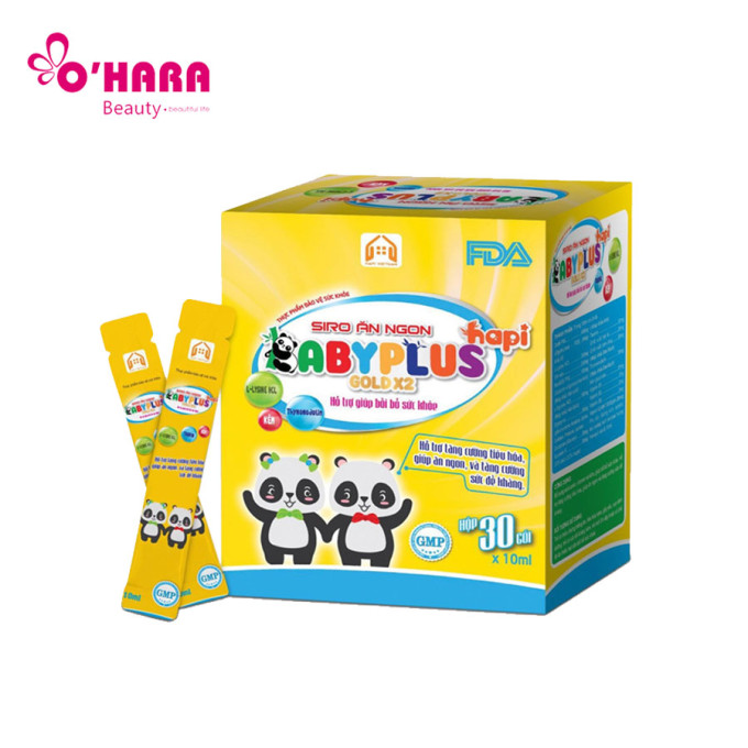 Siro ăn ngon Baby Plus | Hỗ trợ tăng cường tiêu hóa, giúp ăn ngon