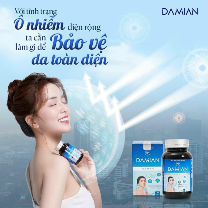 Damian còn đặc biệt an toàn, phù hợp với cả làn da nhạy cảm mà không gây kích ứng,