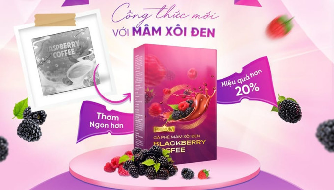 Cà Phê Mâm Xôi Đen Premium là sự kết hợp độc đáo giữa hạt cà phê nguyên chất và quả mâm xôi tự nhiên