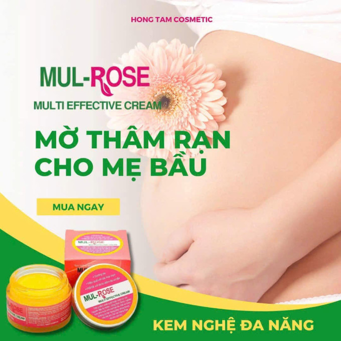 “Kem Mul Rose – Bí quyết chăm sóc da an toàn cho mẹ bầu và bé”