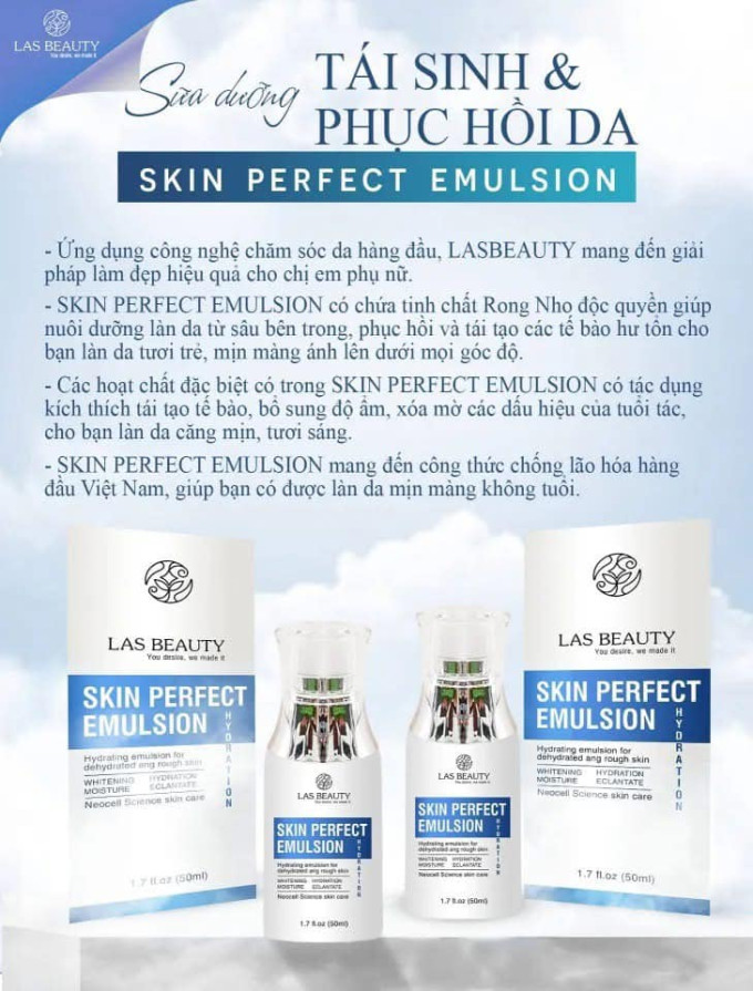 Chứa tinh chất rong nho độc quyền giúp nuôi dưỡng da từ sâu bên trong