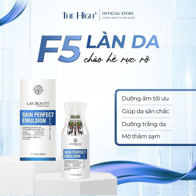 Sữa Rong Nho Dưỡng Da Skin Perfect Emulsion - Las Beauty