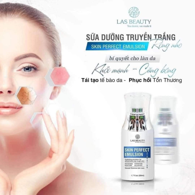 Sau một tuần sử dụng, da trở nên trắng sáng và mềm mịn hơn.