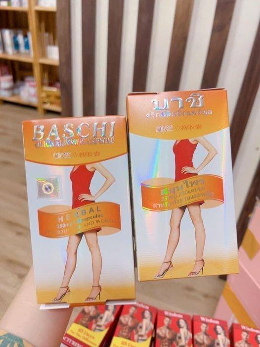 Giảm cân Baschi Cam là viên uống hỗ trợ giảm cân đến từ Thái Lan