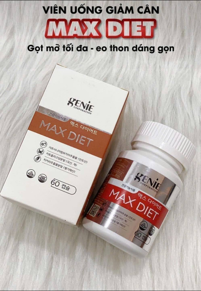 Giảm Cân Max Diet Genie Có Tốt Không