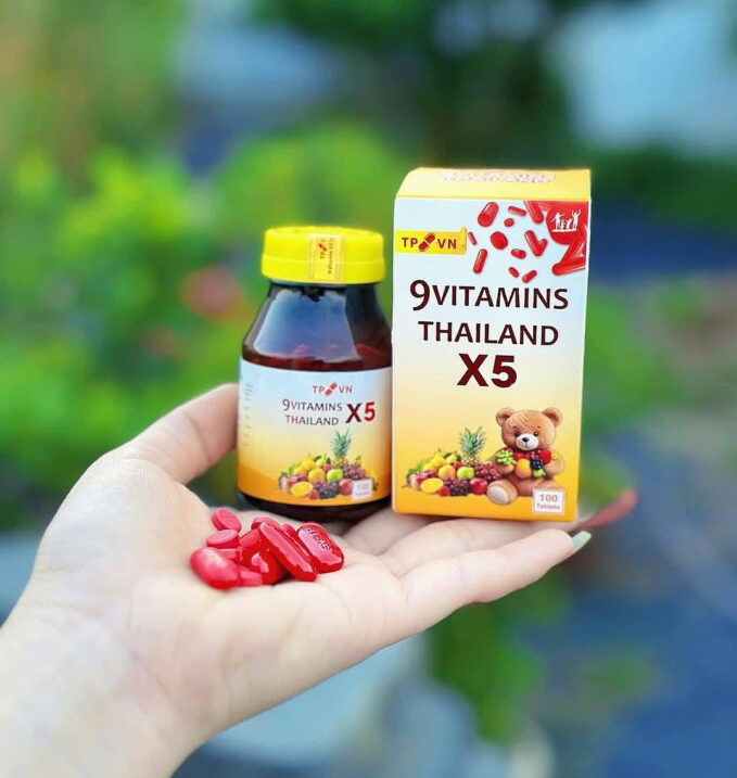 Tăng Cân 9 Vitamin TP Thái Lan Chính Hãng – Tăng Cân An Toàn, Hiệu Quả