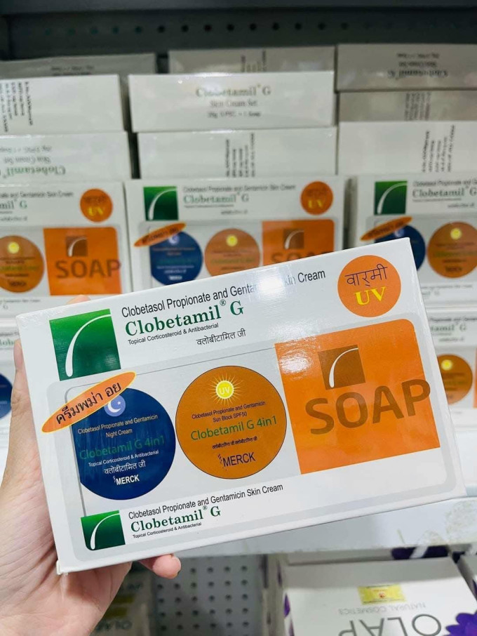 Bộ nám thái Clobetamil G 4in1 chính hãng