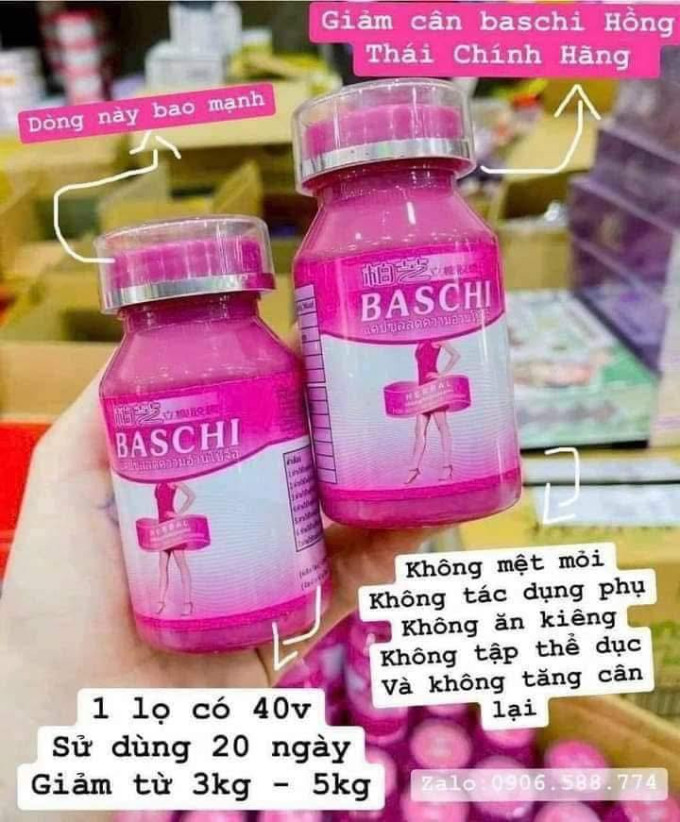Baschi Hồng Thái Lan