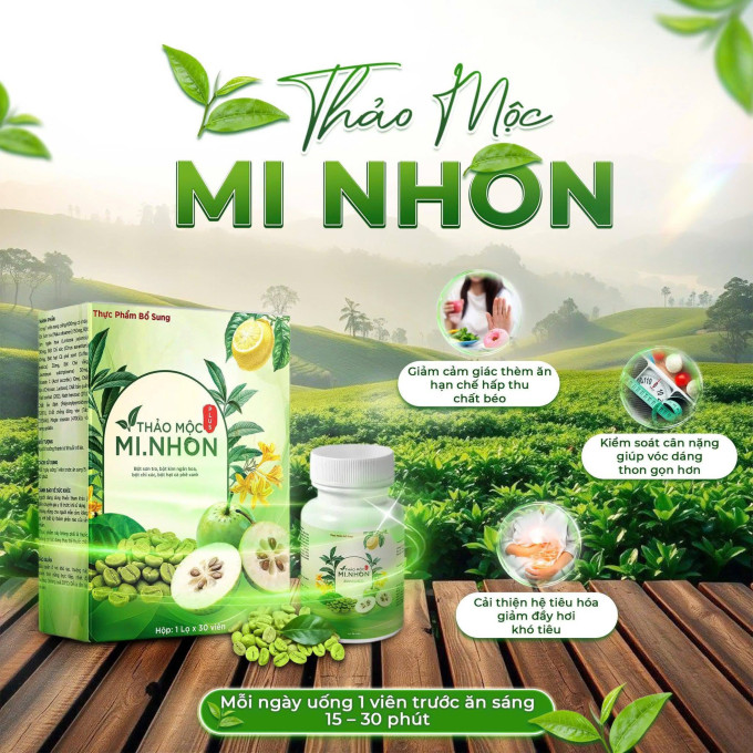Thảo mộc Minhon plus mẫu mới