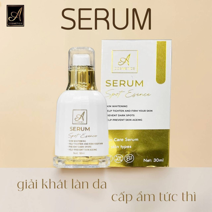 Serum Spot Esence Acosmetics Mẫu Mới – Cấp Ẩm Chuyên Sâu, Cho Làn Da Căng Mịn Tự Nhiên