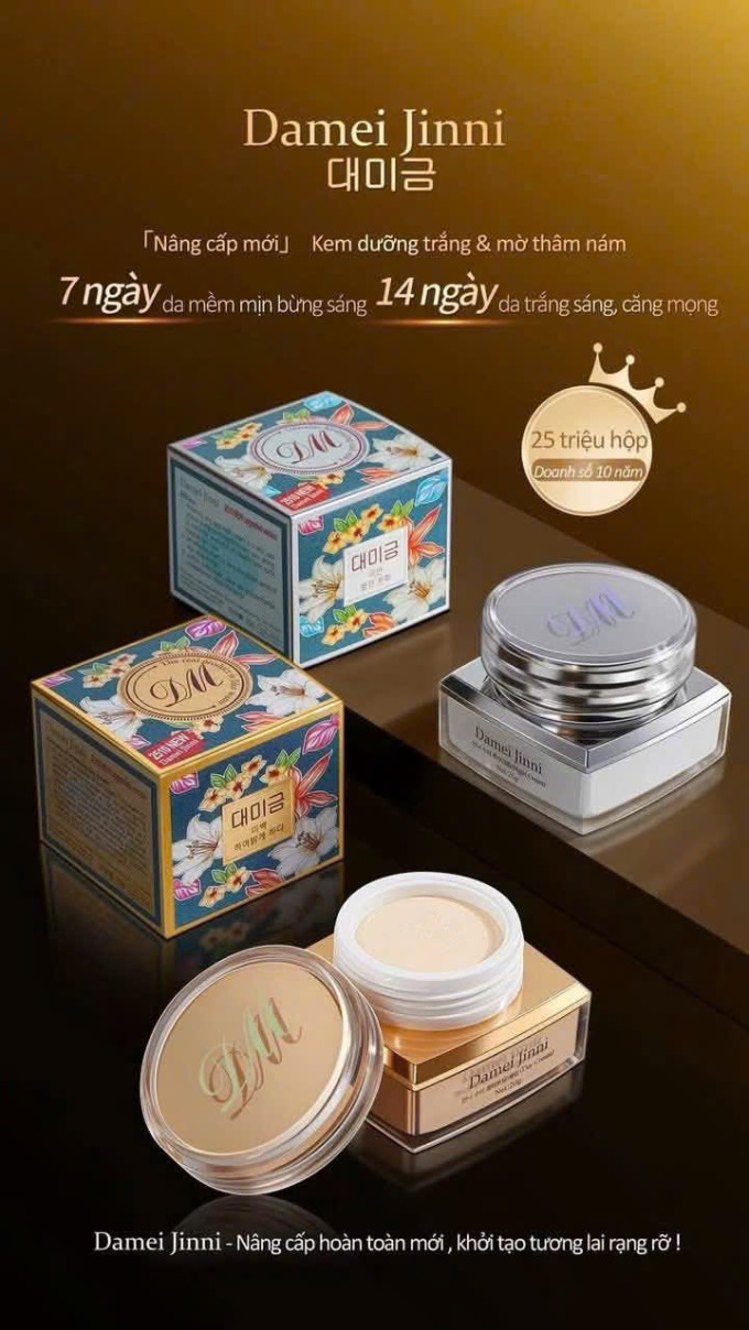 Hiệu quả làm sáng da, mờ thâm nám và phục hồi da nhanh chóng