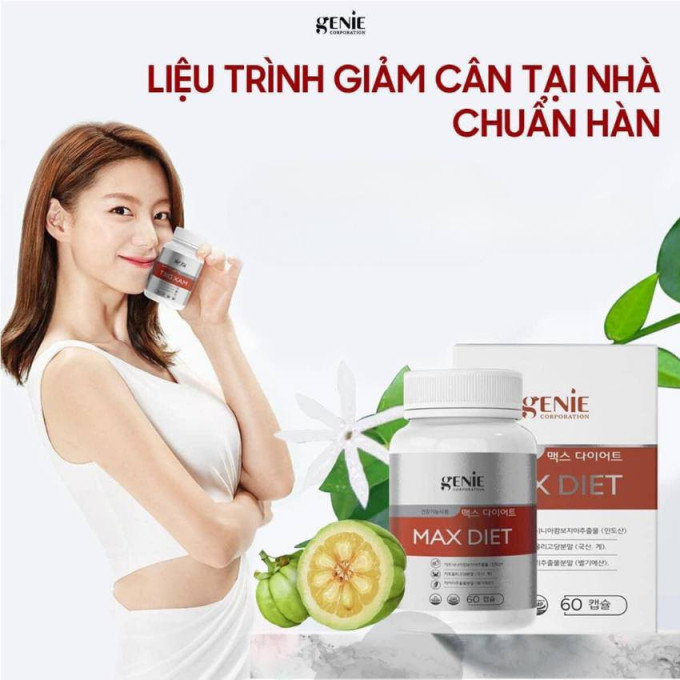Giải pháp kiểm soát cân nặng cho người khó xuống ký – Genie Max Diet Hàn Quốc