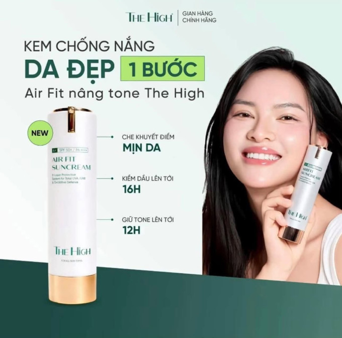 Nâng tone tự nhiên, che khuyết điểm nhẹ như phấn nước