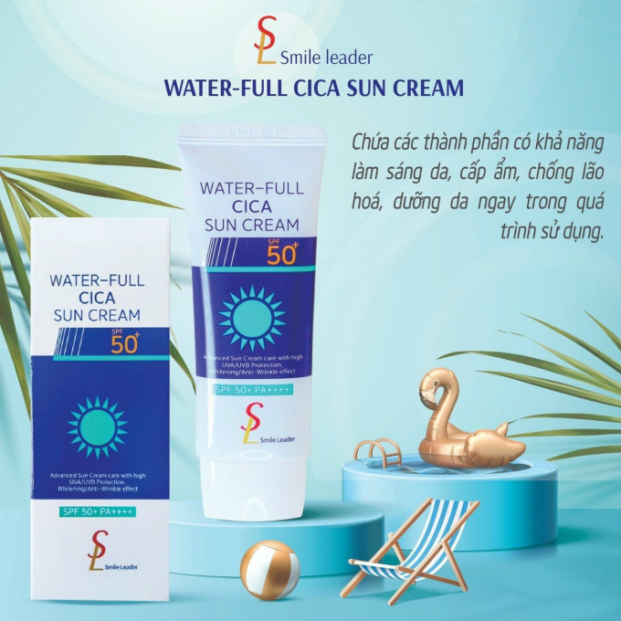 Chống nắng toàn diện: Chỉ số SPF 50 PA++++ bảo vệ da khỏi tia UVA, UVB