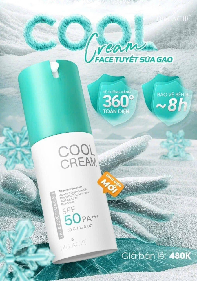 Chống Nắng Face Sữa Gạo Dr. Lacir