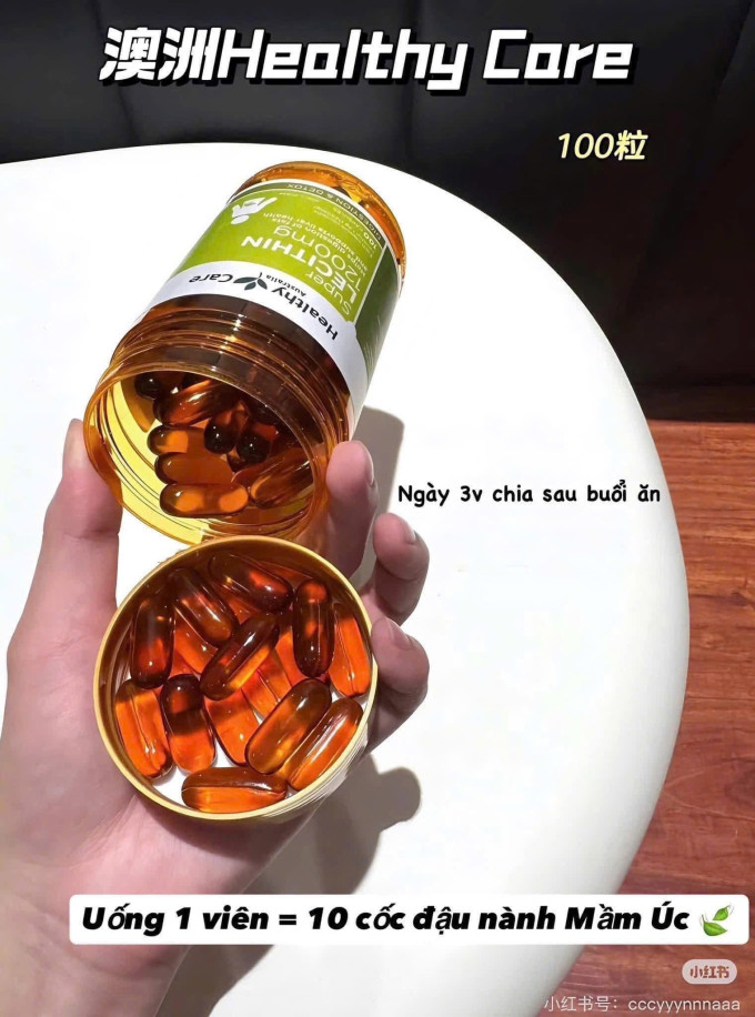 Hướng dẫn sử dụng Mầm đậu nành Úc Healthy Care