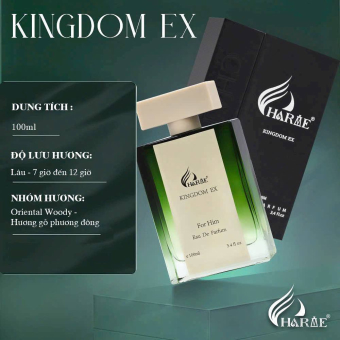 Vì sao nên chọn Nước hoa Charme Kingdom EX