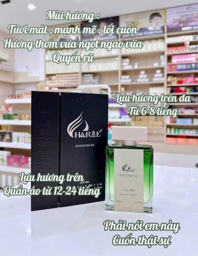 Nước hoa Charme Kingdom EX 100ml chính hãng
