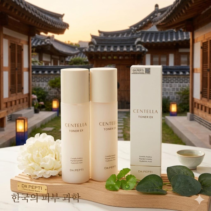 Dr Pepti Centella Toner – Giải Pháp Cấp Ẩm, Phục Hồi Da Căng Bóng Tự Nhiên