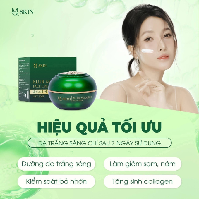 Giúp dưỡng trắng, làm đều màu da.