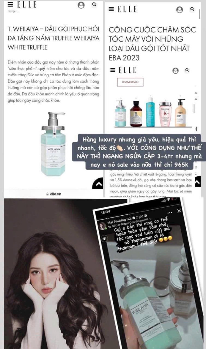 Bộ gội xả Weilaiya Nấm Truffle là dòng sản phẩm chăm sóc tóc cao cấp