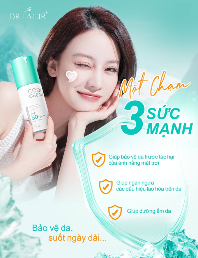 Hỗ trợ bảo vệ da trước tác động của ánh nắng mặt trời.