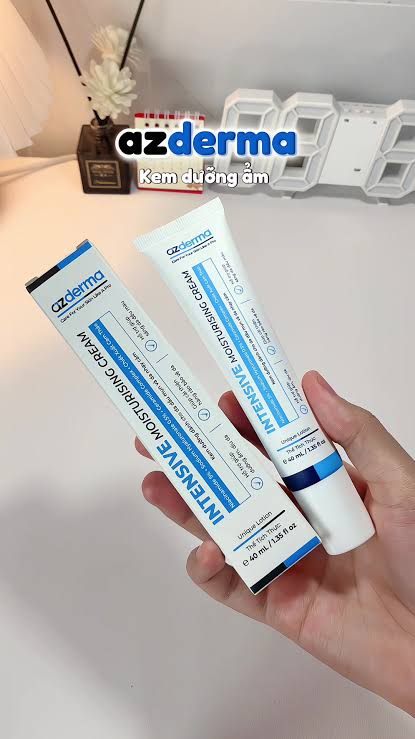 Kem dưỡng ẩm Azderma Intensive Moisturising Cream chính hãng 40ml