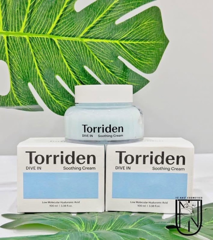 Kem Dưỡng Torriden Dive In Soothing Cream 100ml – Giải Pháp Cấp Ẩm Dịu Nhẹ Cho Làn Da