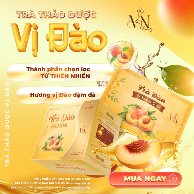 Trà Đào Gold Plus – Thức Uống Hương Đào Thơm Ngon, Tiện Lợi Mỗi Ngày