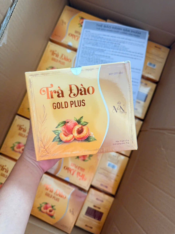 Trà Đào Gold Plus – Thức Uống Hương Đào Thơm Ngon, Tiện Lợi Mỗi Ngày