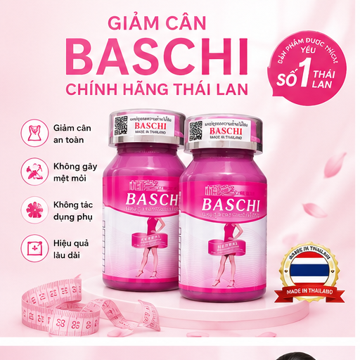 Baschi Hồng chính hãng chuẩn Thái – Hỗ Trợ Kiểm Soát Cân Nặng Hiệu Quả