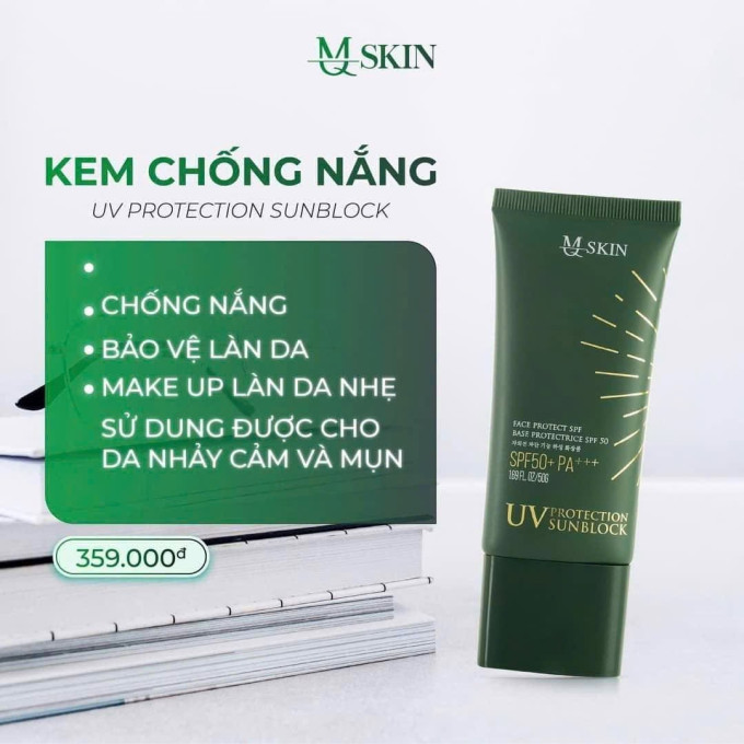 Bảo vệ da trước tia UVA và UVB