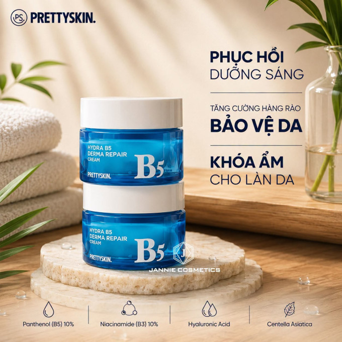 Ưu điểm nổi bật của kem B5 Prettyskin