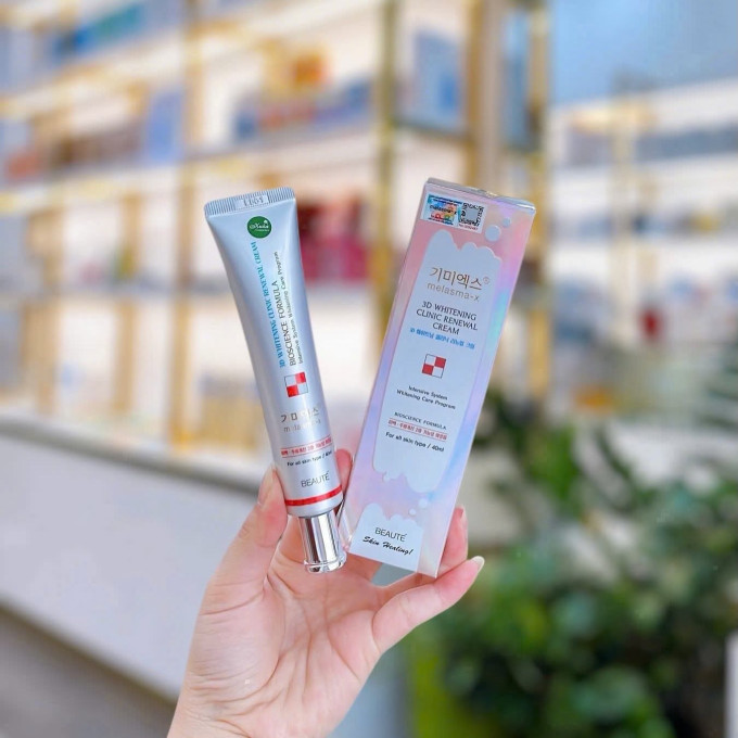 Kem Melasma-X 3D Whitening Clinic chính hãng được nhiều khách hàng tin dùng