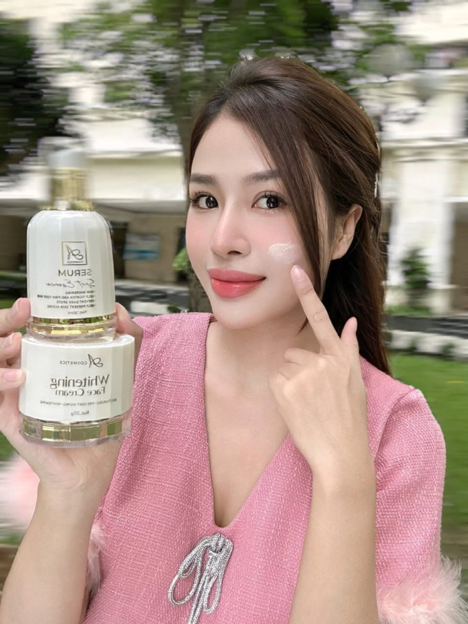 Combo kem face pháp gói 2 bước dưỡng sáng.