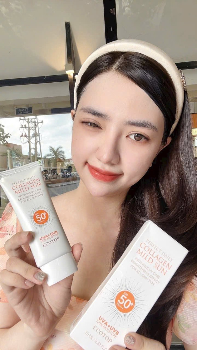 SPF50+ PA+++ hỗ trợ bảo vệ da trước tác động của tia UV.
