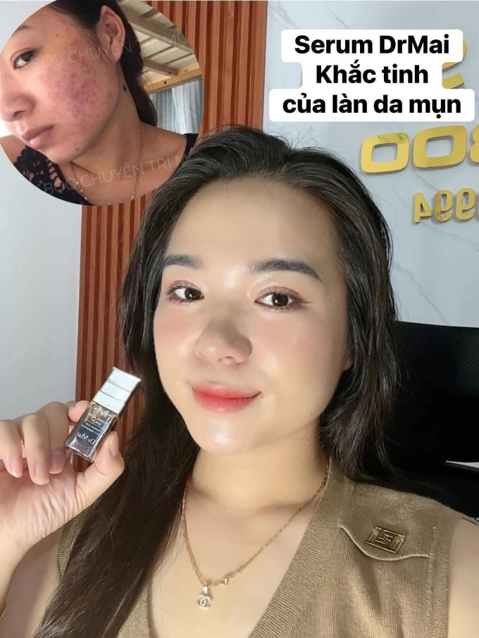 Cách dùng serum Dr Mai