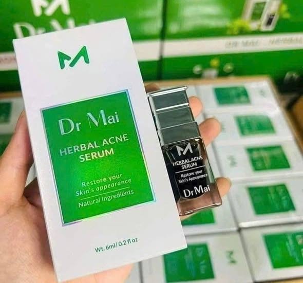Serum Dr Mai trị mụn nguyên chất- Herbal Acne Serum| Hỗ trợ giảm mụn, kiềm dầu