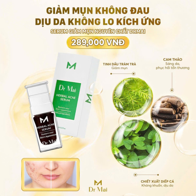 Thành phần có trong serum Dr mai chính hãng