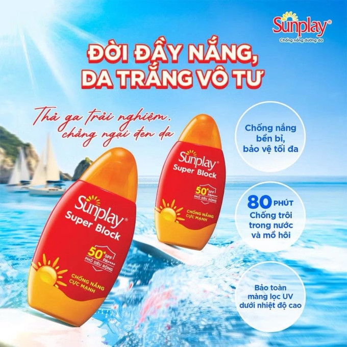 Sunplay Super Block SPF50+ có gì nổi bật
