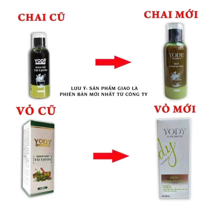 Serum tái tạo da Yody Phương Anh mẫu mới