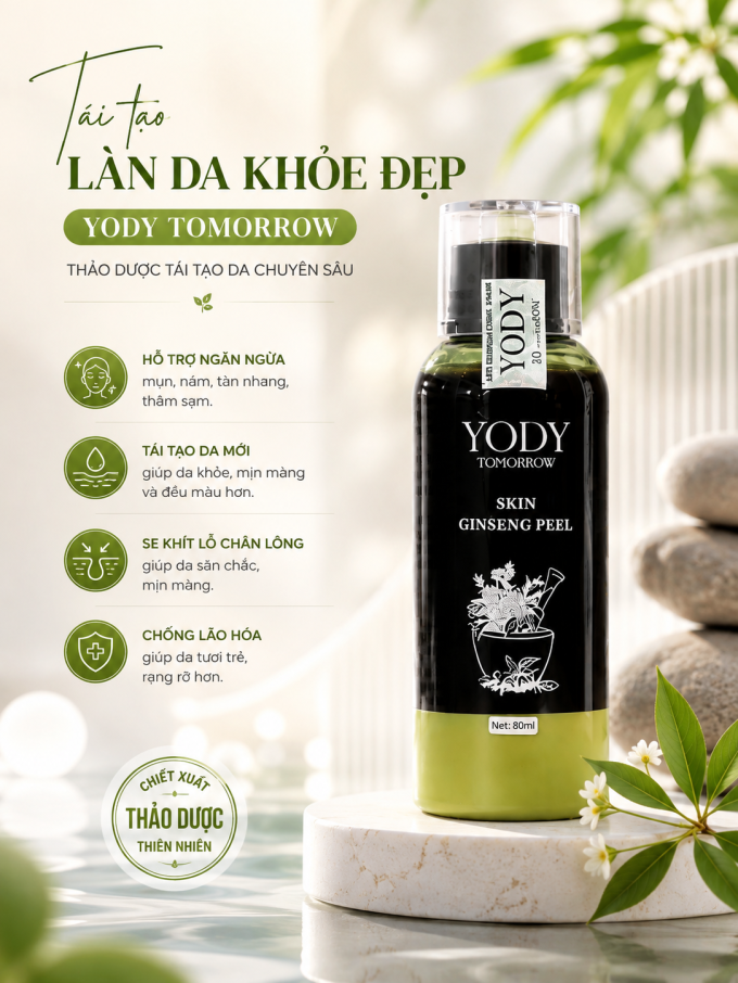 Hỗ trợ quá trình tái tạo và chăm sóc làn da.